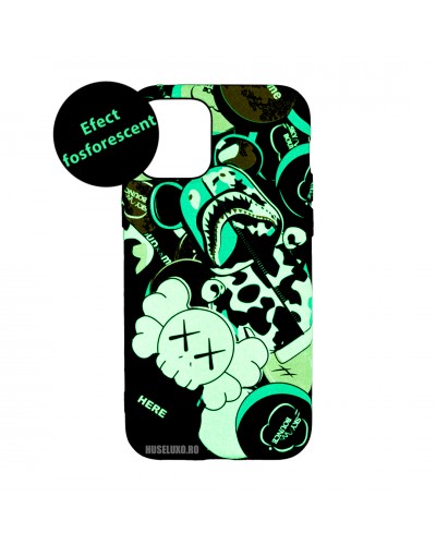 Husă iPhone 12 / 12 Pro LUXO TPU Shark Kaws