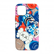 Husă iPhone 12 / 12 Pro LUXO TPU Shark Kaws