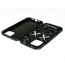 Husă iPhone 12 / 12 Pro LUXO TPU Blackout Kaws