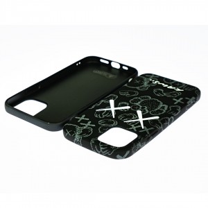 Husă iPhone 12 / 12 Pro LUXO TPU Blackout Kaws