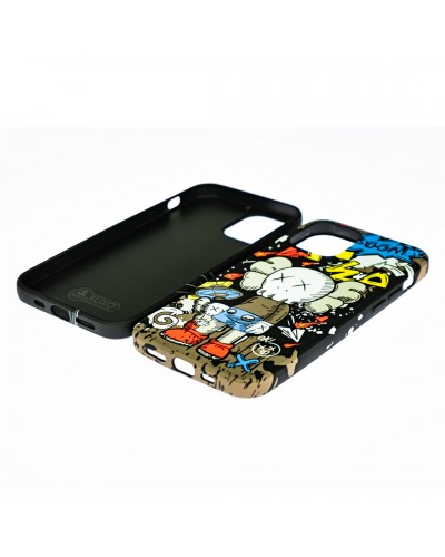 Husă iPhone 12 / 12 Pro LUXO TPU Invasion Kaws