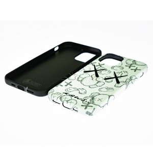 Husă iPhone 12 / 12 Pro LUXO TPU Whiteout Kaws