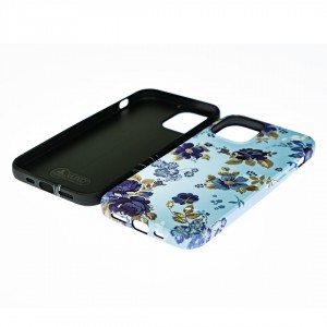 Husă iPhone 12 / 12 Pro LUXO TPU Blue Flowers