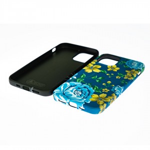 Husă iPhone 12 / 12 Pro LUXO TPU Blue Rose