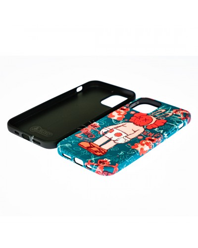 Husă iPhone 12 / 12 Pro LUXO TPU Candy Kaws Husă iPhone 12 / 12 Pro LUXO TPU Candy Kaws