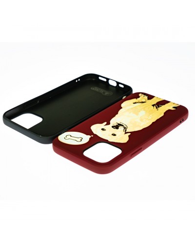 Husă iPhone 12 / 12 Pro LUXO TPU Dog & Bone