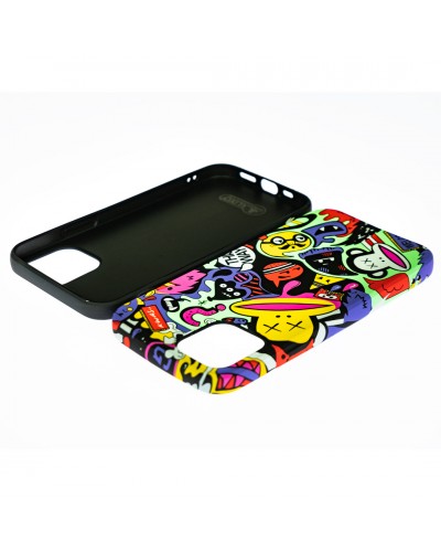 Husă iPhone 12 / 12 Pro LUXO TPU Monkey Business