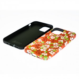 Husă iPhone 12 / 12 Pro LUXO TPU Orange Cherry