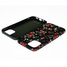 Husă iPhone 12 / 12 Pro LUXO TPU Red Flowers