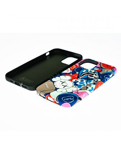 Husă iPhone 12 / 12 Pro LUXO TPU Shark Kaws