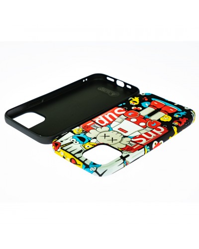 Husă iPhone 12 / 12 Pro LUXO TPU Supreme Kaws