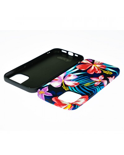 Husă iPhone 12 / 12 Pro LUXO TPU Tropical Flowers