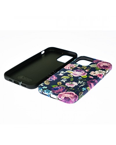 Husă iPhone 12 / 12 Pro LUXO TPU Wild Rose