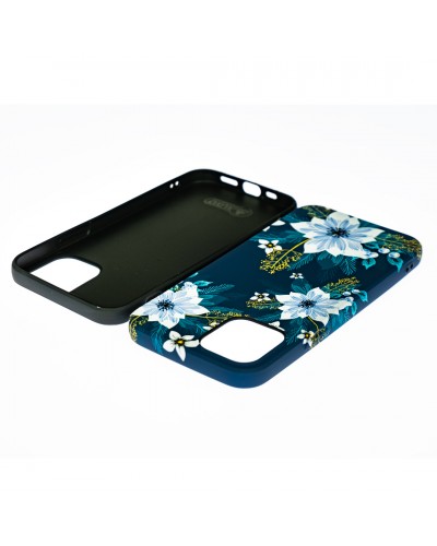 Husă iPhone 12 / 12 Pro LUXO TPU Winter Flowers