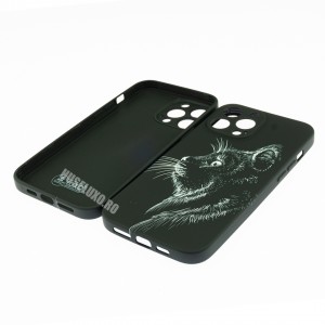 Husă iPhone 13 Pro Max LUXO TPU Black Cat