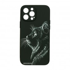 Husă iPhone 13 Pro Max LUXO TPU Black Cat