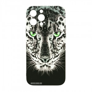 Husă iPhone 13 Pro Max LUXO TPU Black Leopard