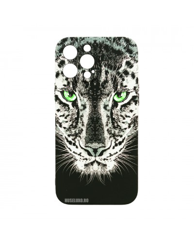 Husă iPhone 13 Pro Max LUXO TPU Black Leopard