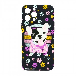 Husă iPhone 13 Pro Max LUXO TPU Happy Paws
