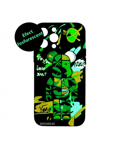 Husă iPhone 13 Pro Max LUXO TPU Organic Kaws