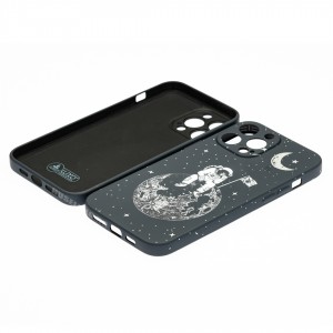 Husă iPhone 13 Pro LUXO TPU Astronaut on the Moon