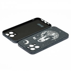 Husă iPhone 13 Pro LUXO TPU Astronaut on the Moon