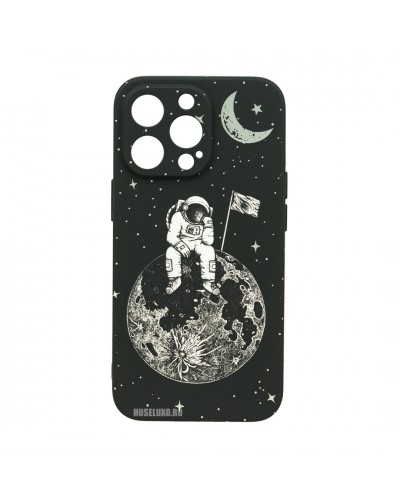 Husă iPhone 13 Pro LUXO TPU Astronaut on the Moon