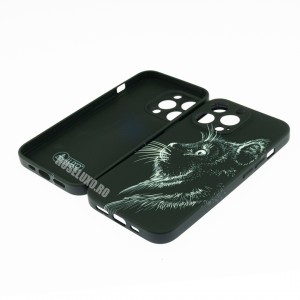 Husă iPhone 13 Pro LUXO TPU Black Cat