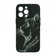 Husă iPhone 13 Pro LUXO TPU Black Cat