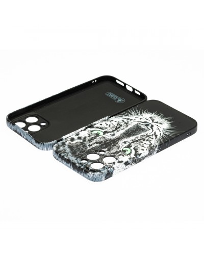 Husă iPhone 13 Pro LUXO TPU Black Leopard