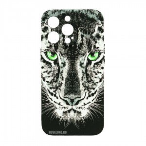 Husă iPhone 13 Pro LUXO TPU Black Leopard