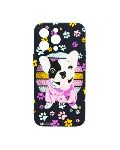 Husă iPhone 13 Pro LUXO TPU Happy Paws