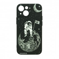 Husă iPhone 13 mini LUXO TPU Astronaut on the Moon