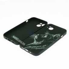Husă iPhone 13 LUXO TPU Black Cat