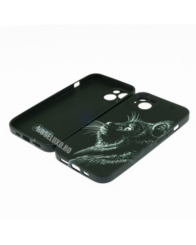 Husă iPhone 13 LUXO TPU Black Cat