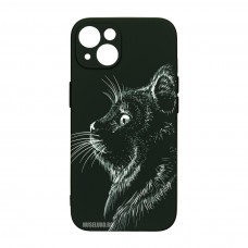 Husă iPhone 13 LUXO TPU Black Cat