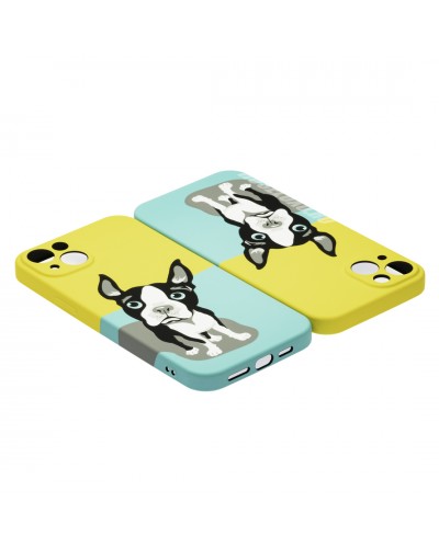 Husă iPhone 13 LUXO TPU French Bulldog Husă iPhone 13 LUXO TPU French Bulldog