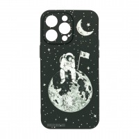 Husă iPhone 14 Pro Max LUXO TPU Astronaut on the Moon
