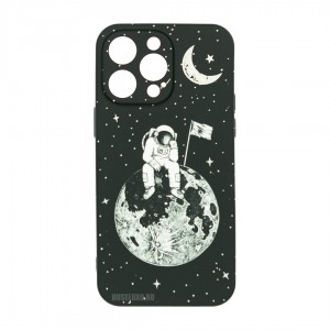 Husă iPhone 14 Pro Max LUXO TPU Astronaut on the Moon