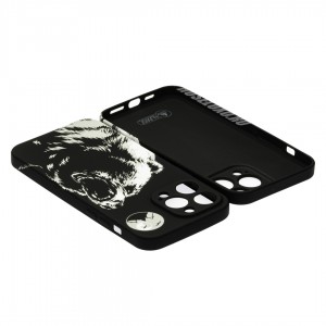 Husă iPhone 14 Pro Max LUXO TPU Grizzly Bear