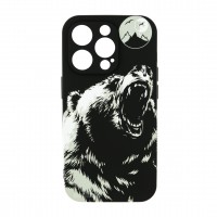 Husă iPhone 14 Pro Max LUXO TPU Grizzly Bear