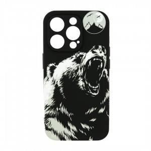 Husă iPhone 14 Pro Max LUXO TPU Grizzly Bear