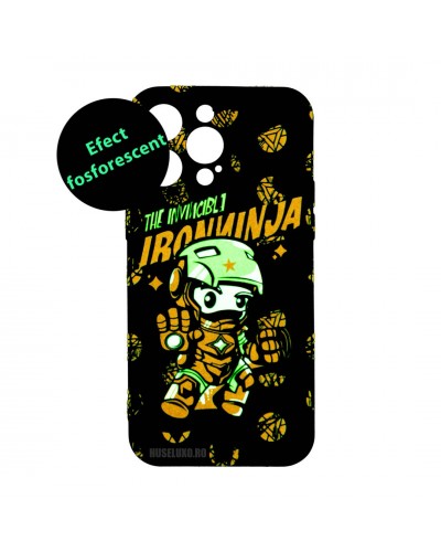 Husă iPhone 14 Pro Max LUXO TPU Iron Ninja Husă iPhone 14 Pro Max LUXO TPU Iron Ninja