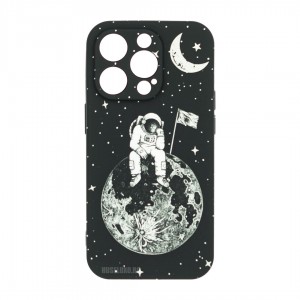 Husă iPhone 14 Pro LUXO TPU Astronaut on the Moon