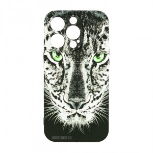 Husă iPhone 14 Pro Max LUXO TPU Black Leopard