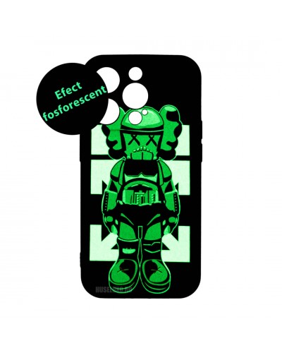 Husă iPhone 14 Pro LUXO TPU Darktrooper Kaws Husă iPhone 14 Pro LUXO TPU Darktrooper Kaws
