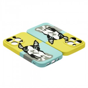 Husă iPhone 14 Pro LUXO TPU French Bulldog