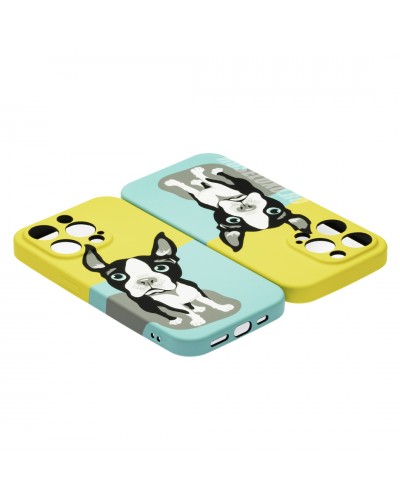 Husă iPhone 14 Pro LUXO TPU French Bulldog