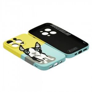 Husă iPhone 14 Pro LUXO TPU French Bulldog