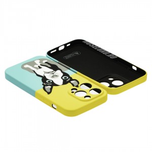 Husă iPhone 14 Pro LUXO TPU French Bulldog